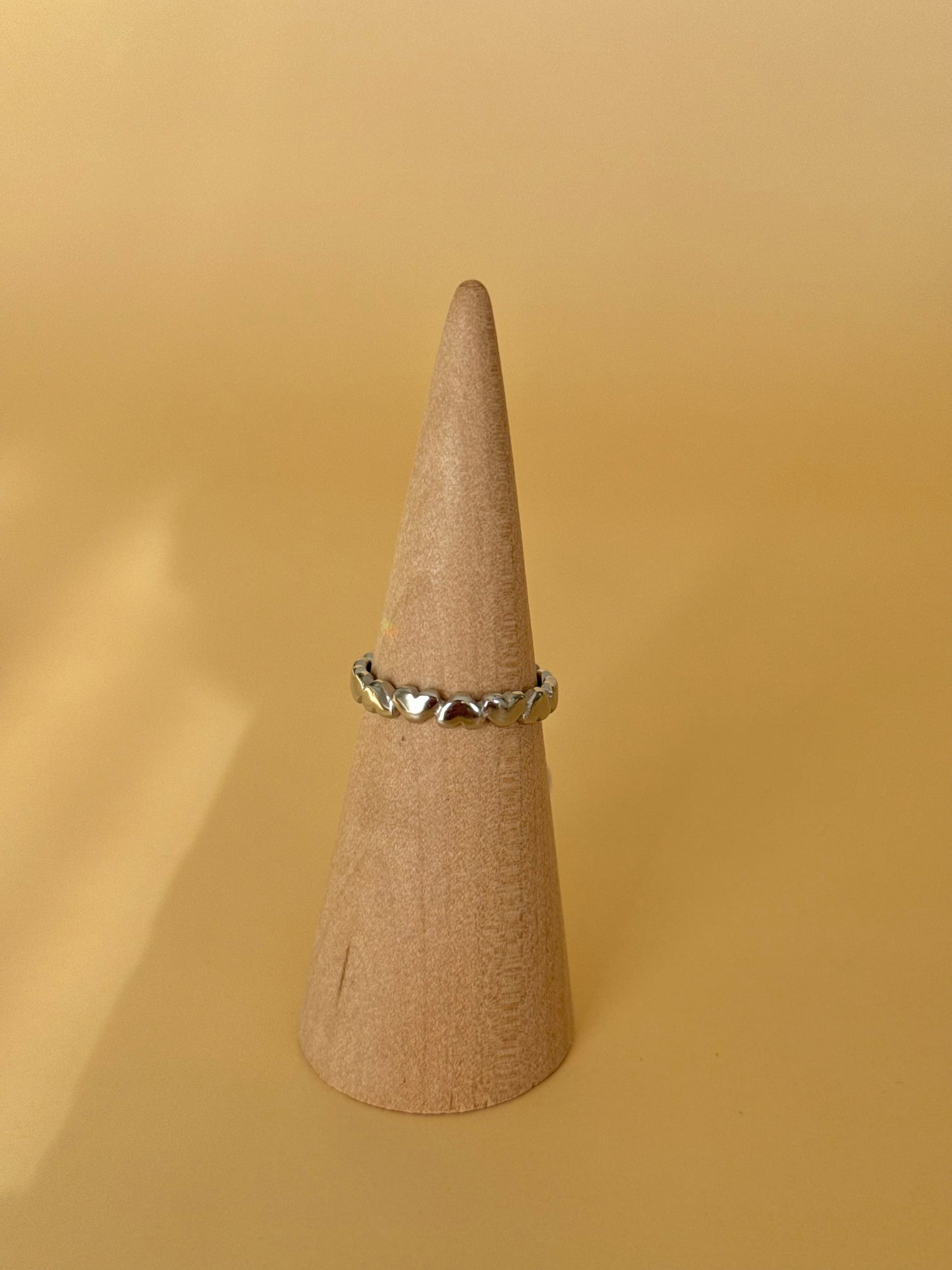 Bague Multi-coeurs Silver