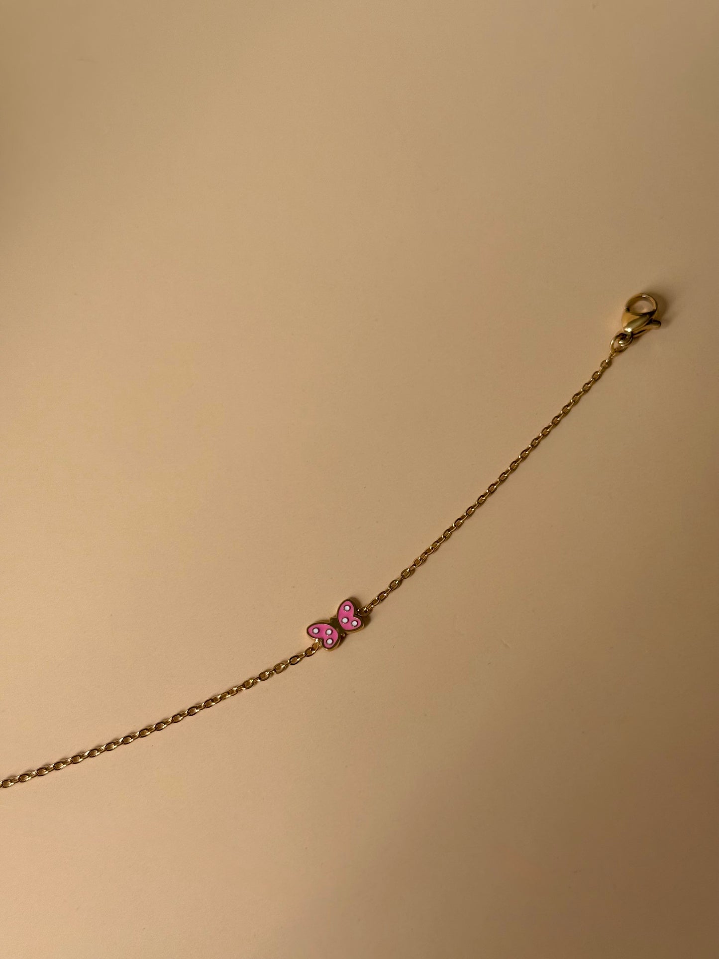 Bracelet Noeud Rose