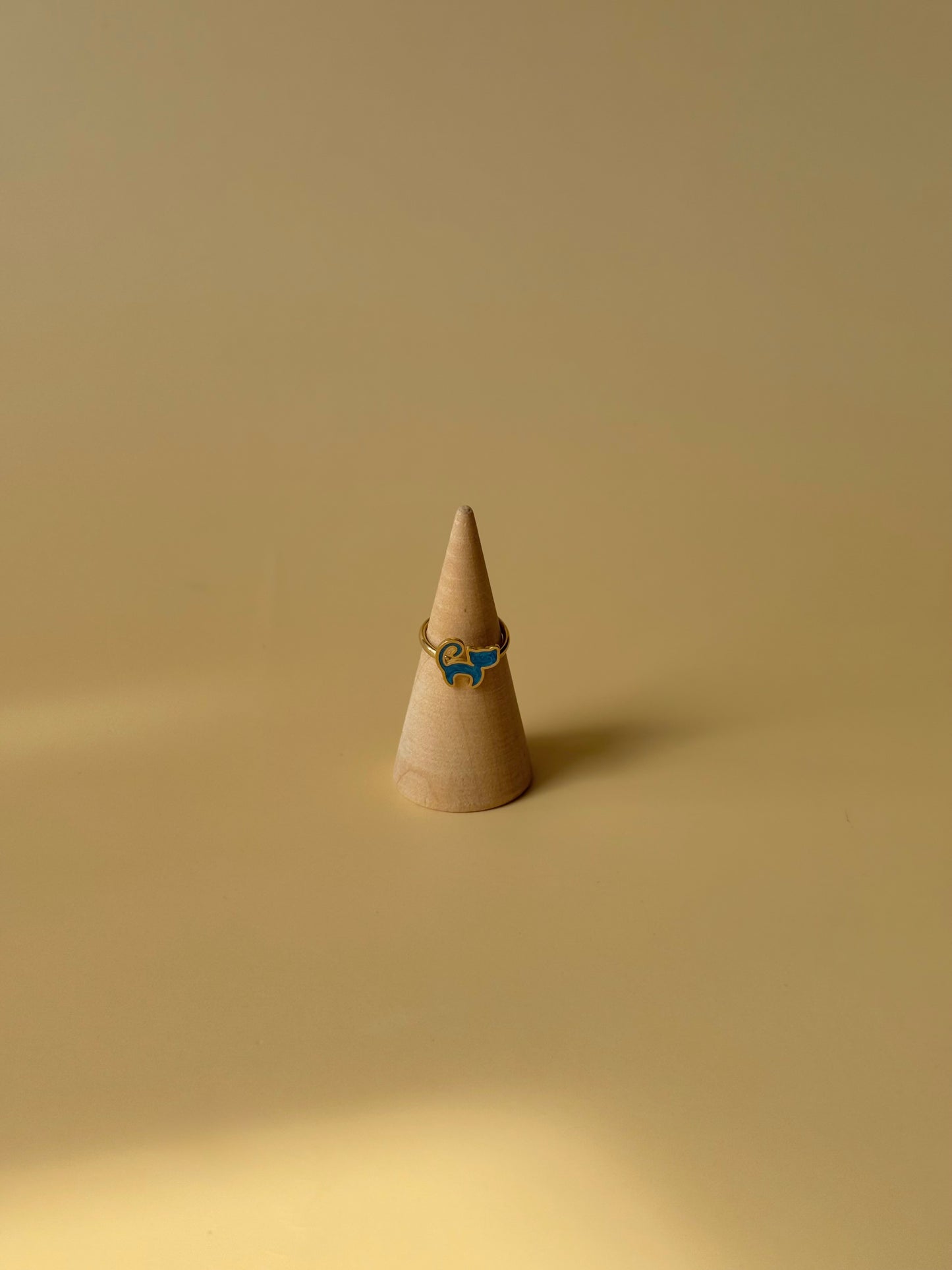 Bague Chat bleu