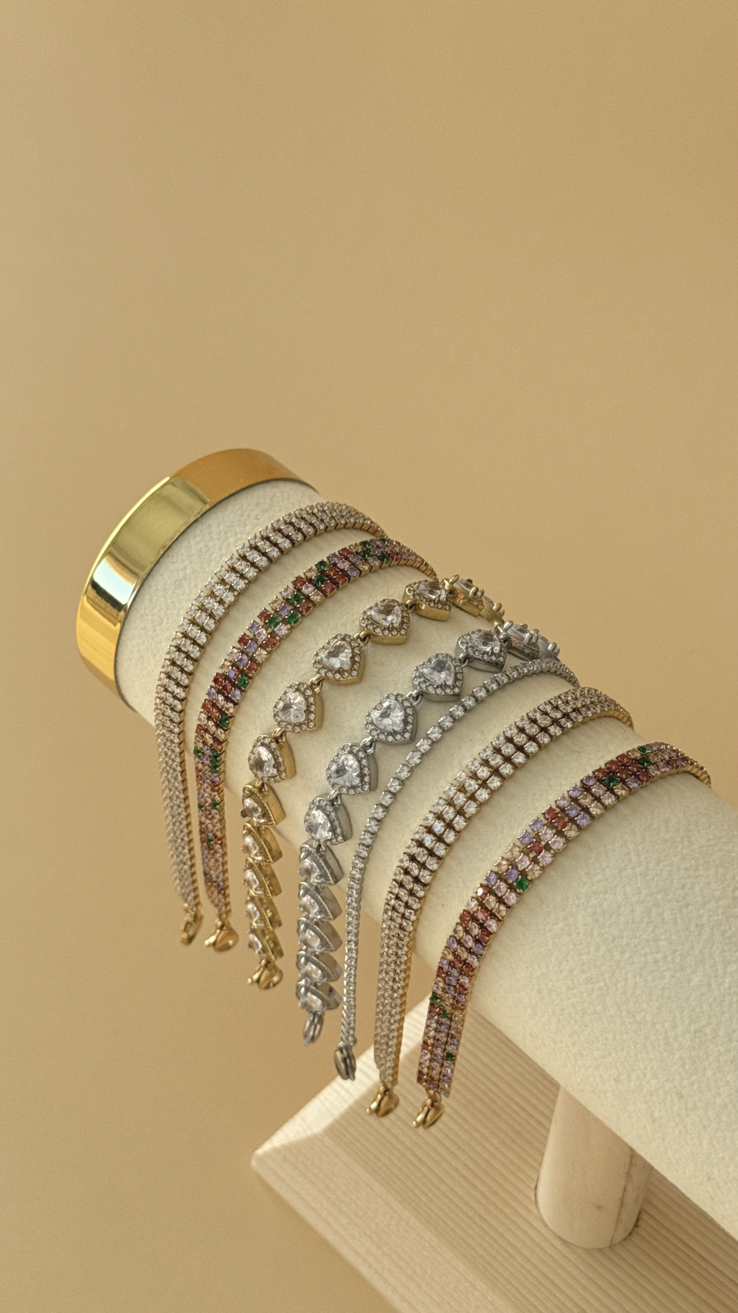 Bracelet Jade coloré