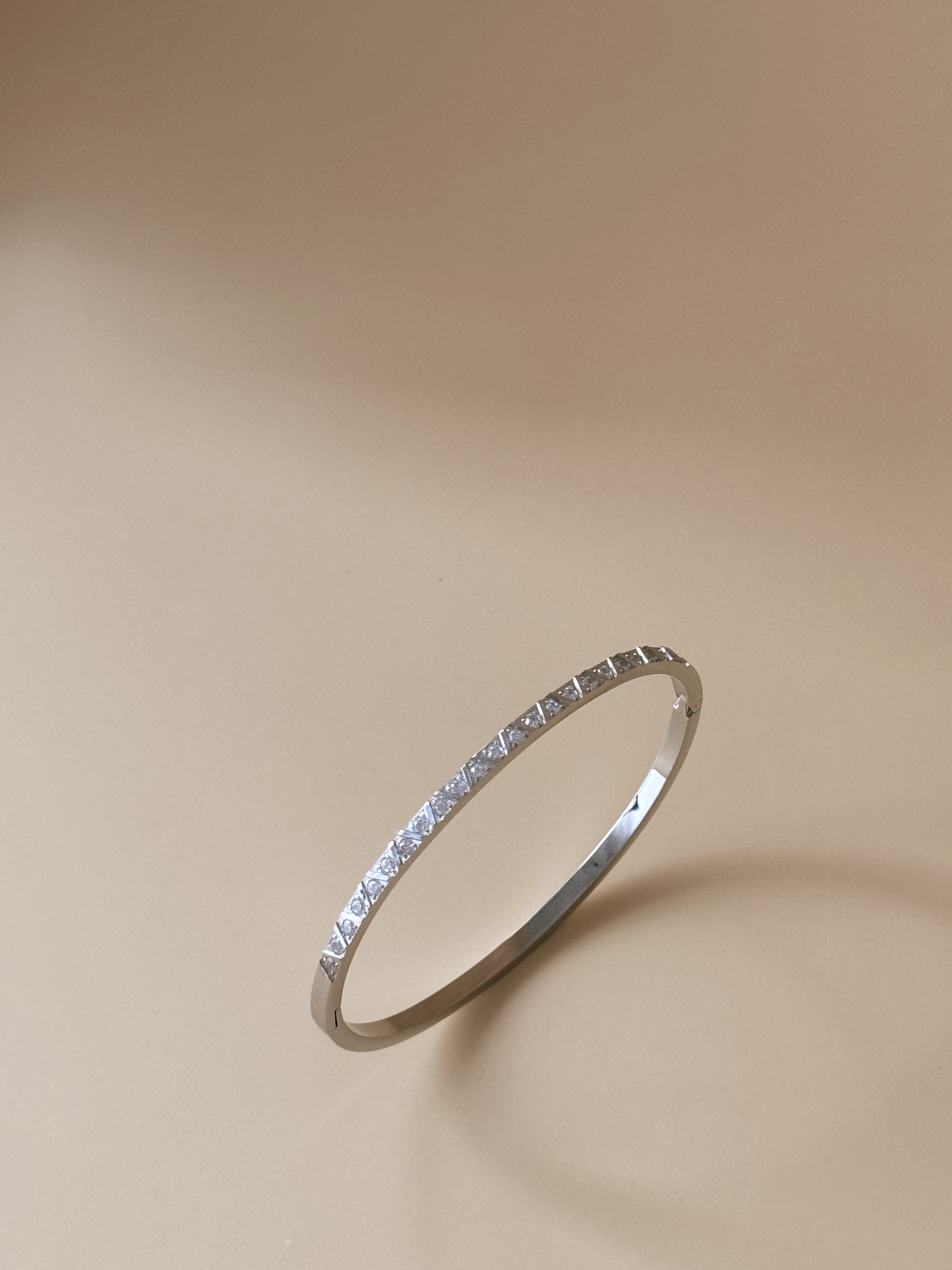 Bracelet jonc Aline silver