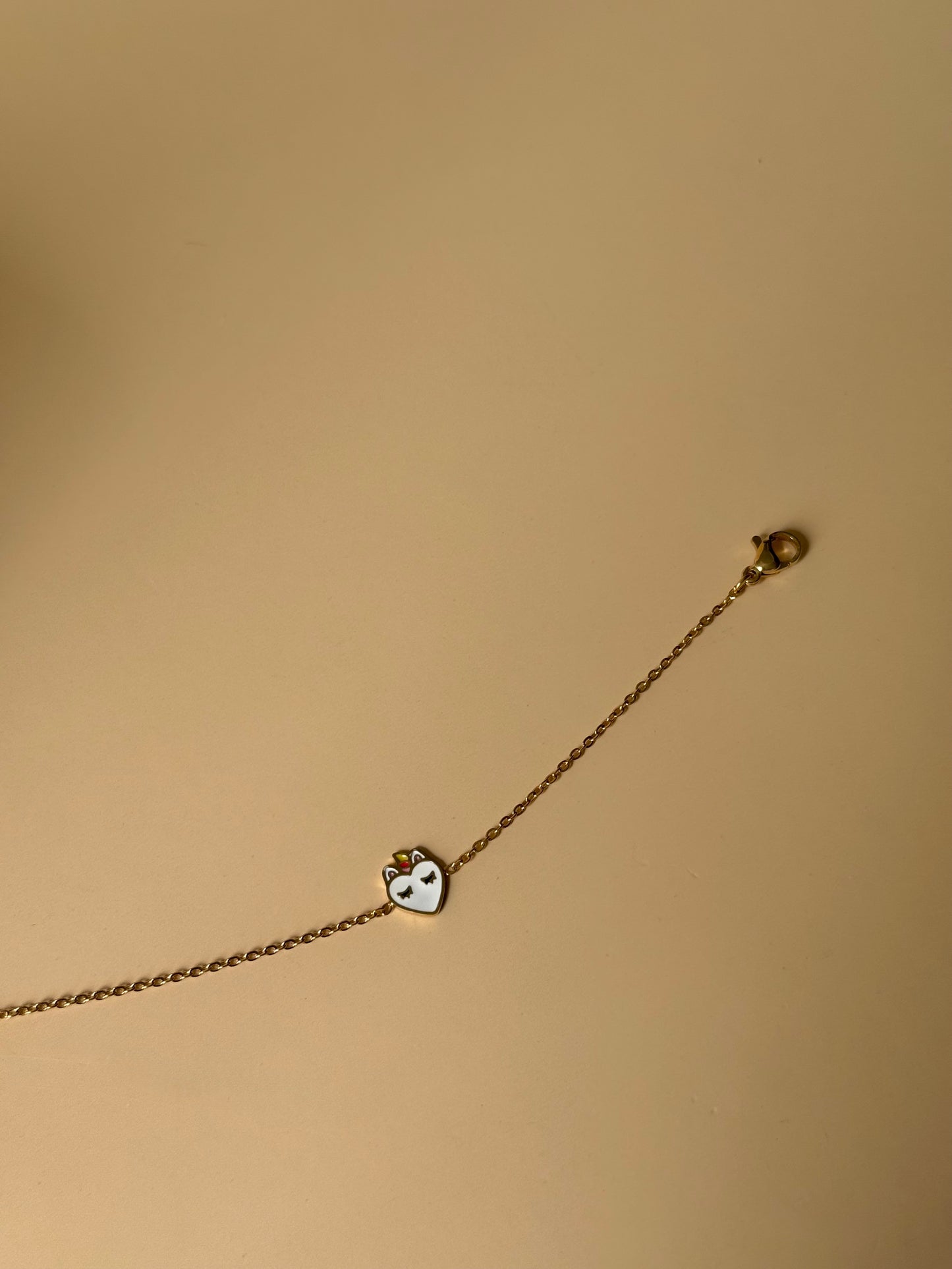 Bracelet Coeur Licorne
