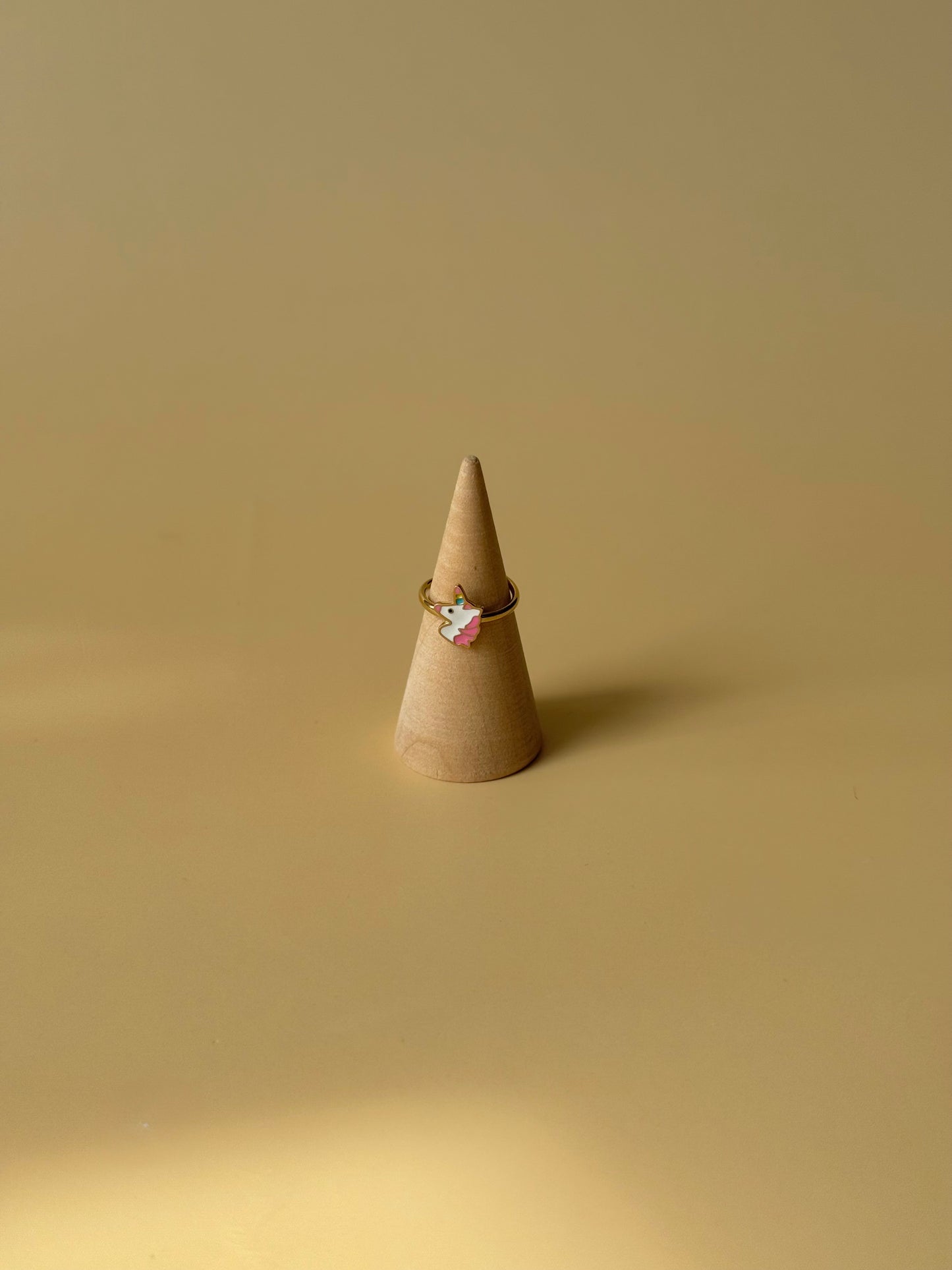 Bague Licorne Rose