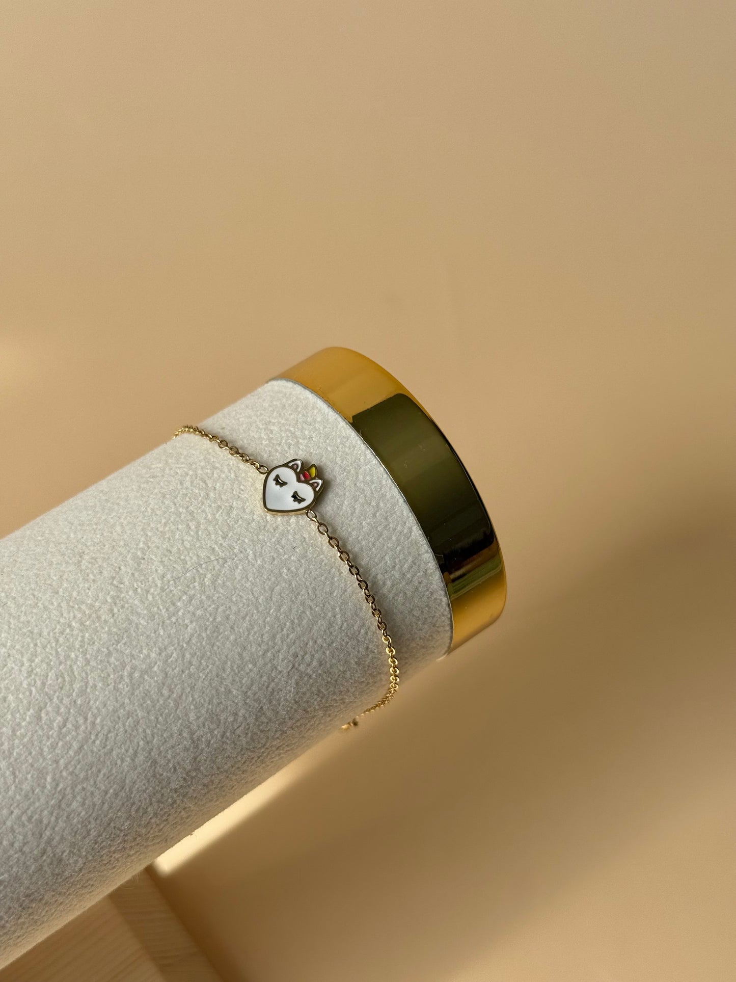 Bracelet Coeur Licorne