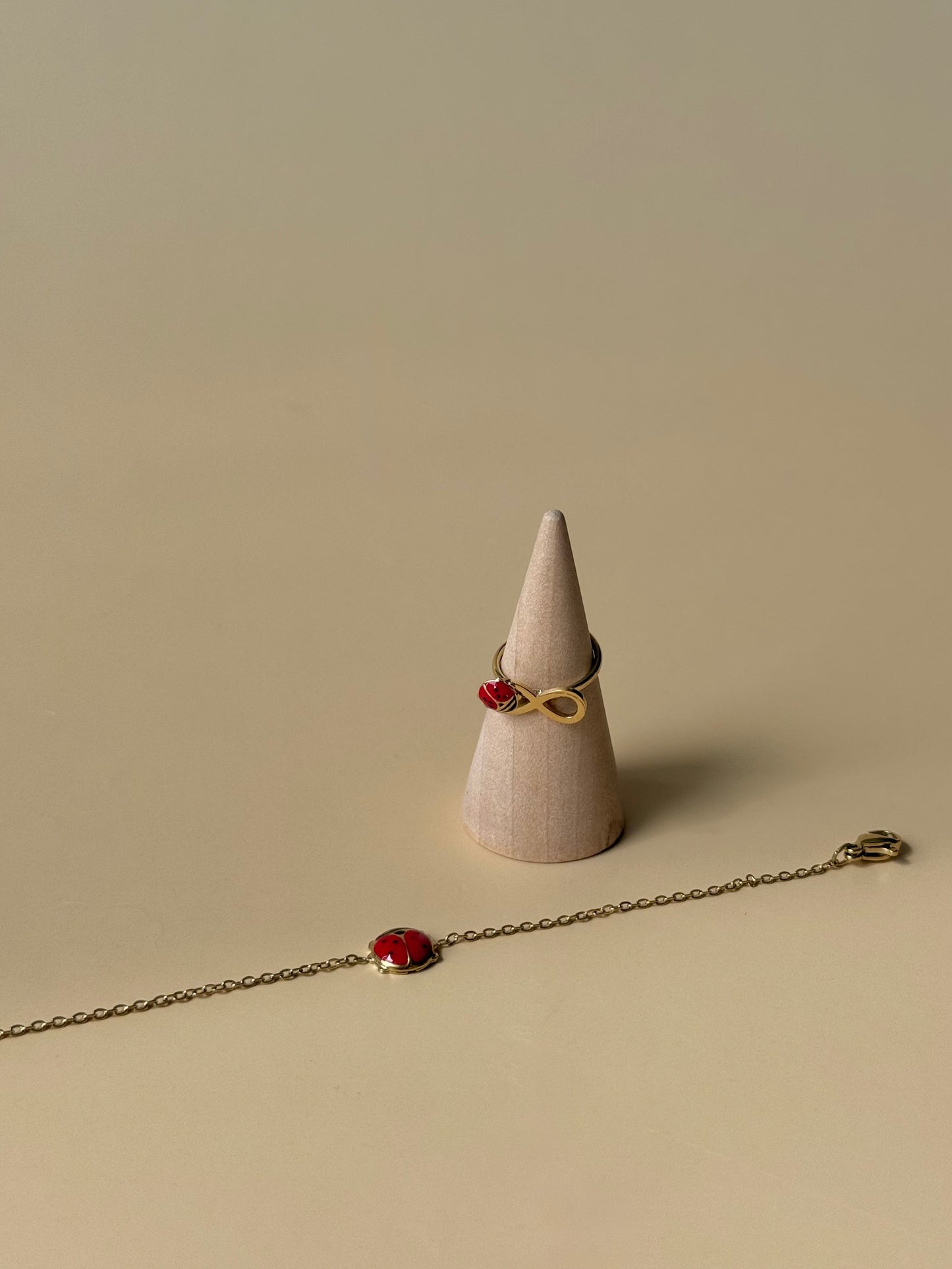 Parure Coccinelle infinity
