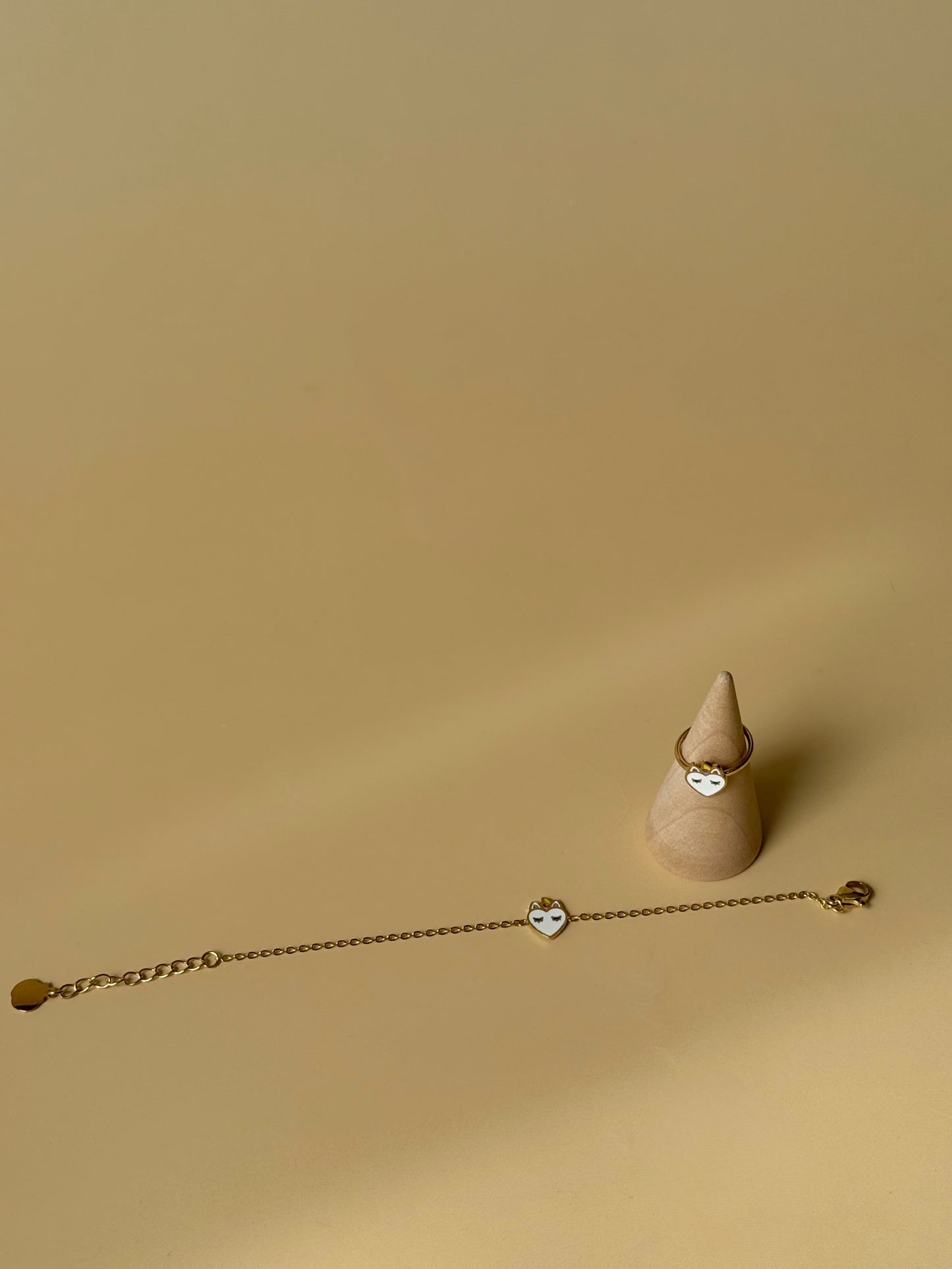 Parure Coeur Licorne