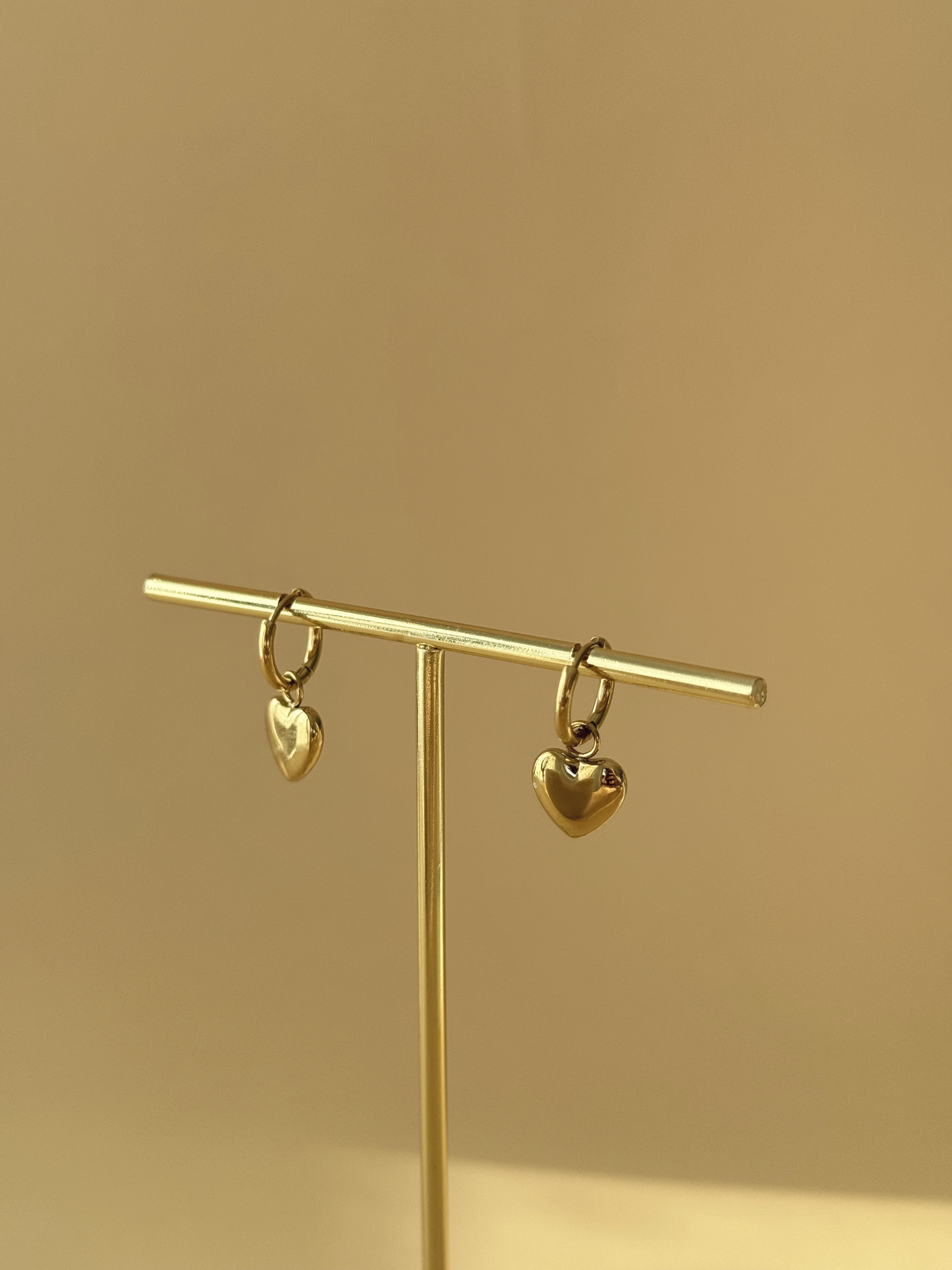 Mini créoles Breloque Coeur