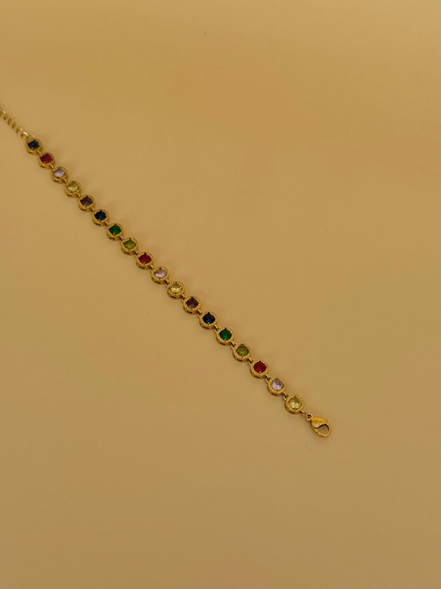 [GAMME PREMIUM PLAQUÉ OR ] Bracelet Ankara