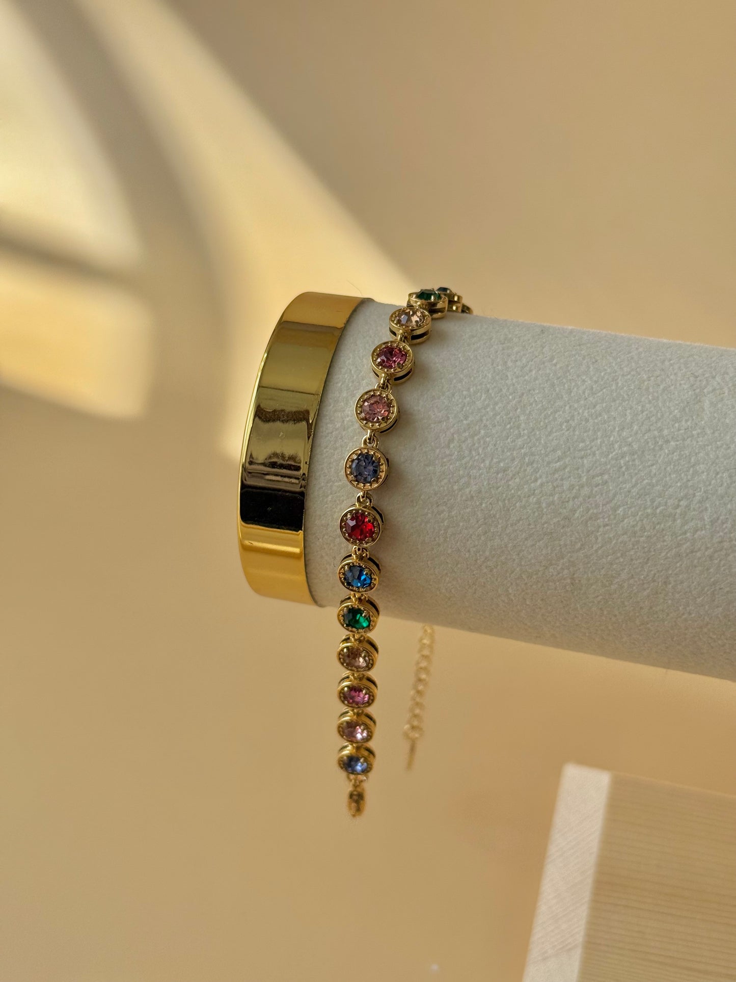 [GAMME PREMIUM PLAQUÉ OR ] Bracelet Ankara