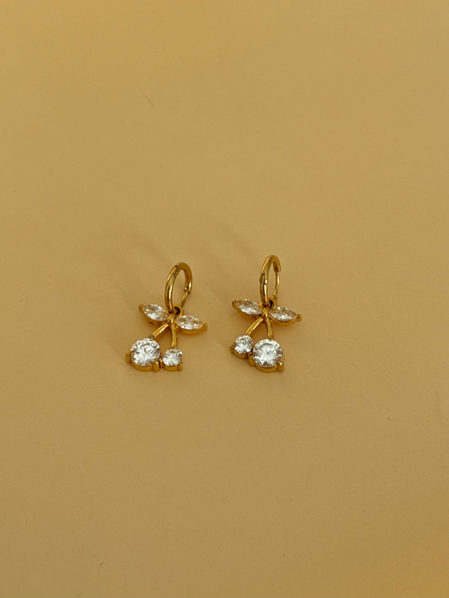 Boucles d'oreilles cherry
