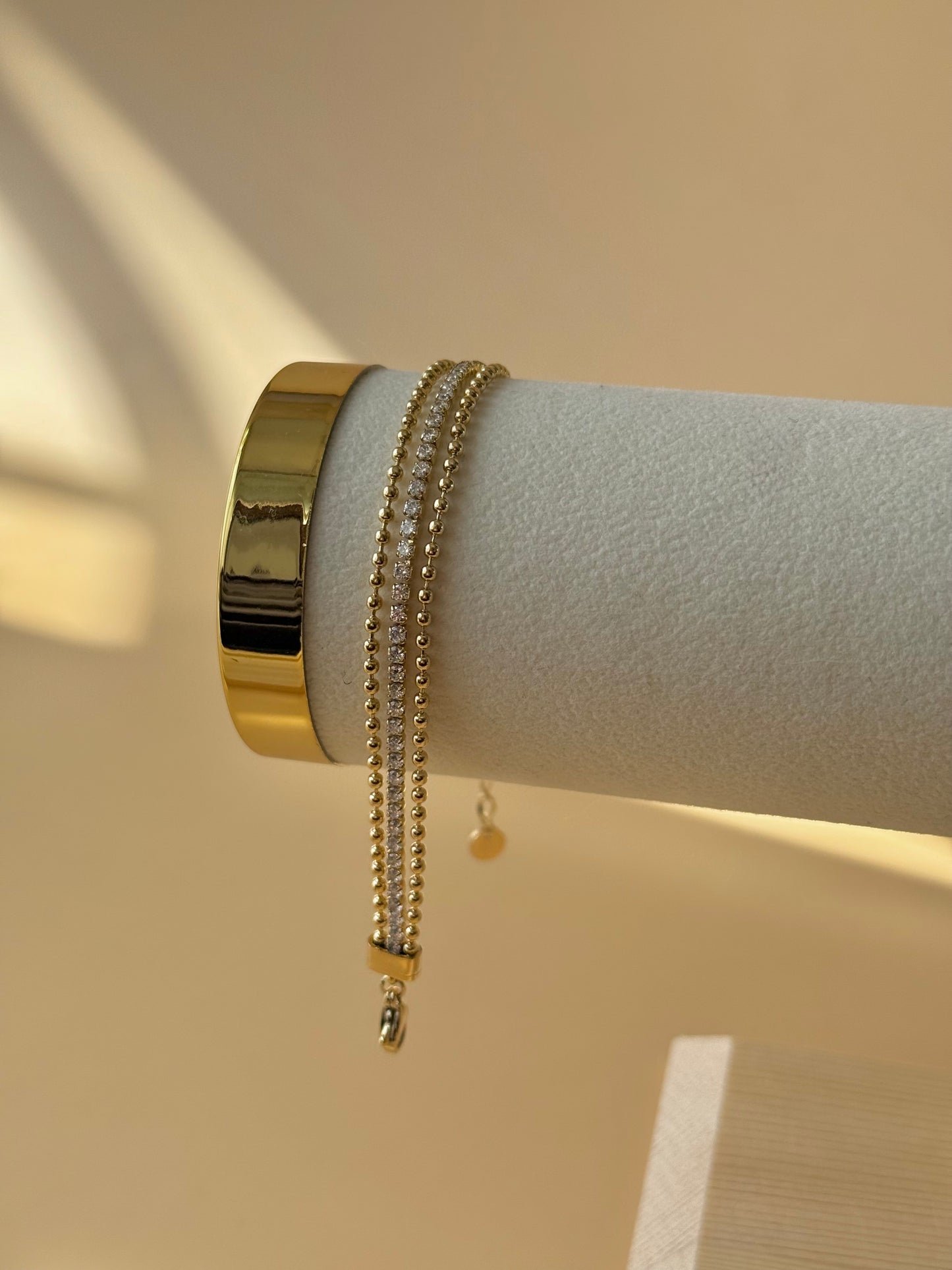 [GAMME PREMIUM PLAQUÉ OR ] Bracelet Apia