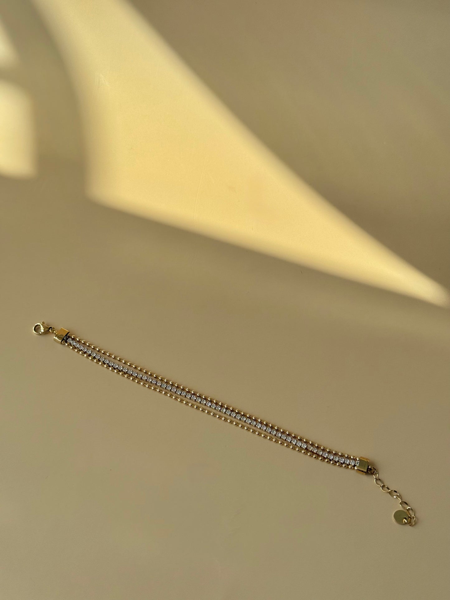 [GAMME PREMIUM PLAQUÉ OR ] Bracelet Apia