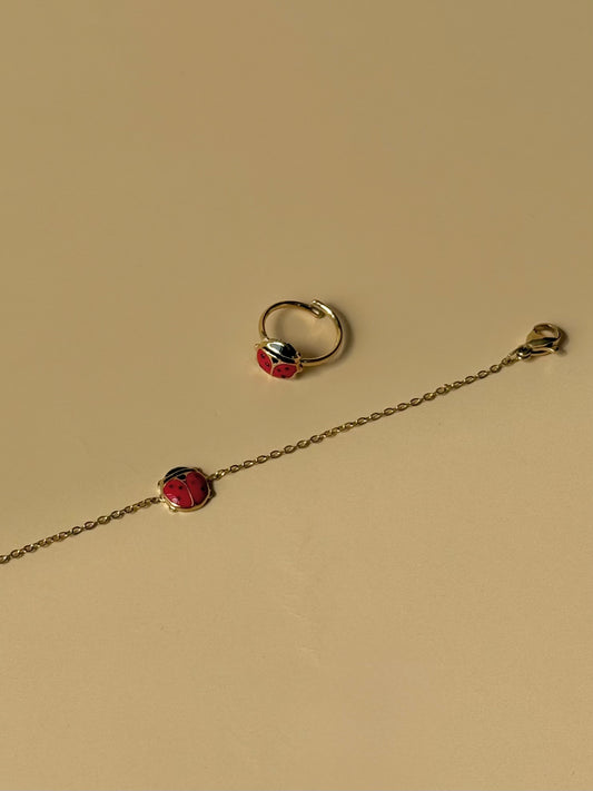 Parure Coccinelle