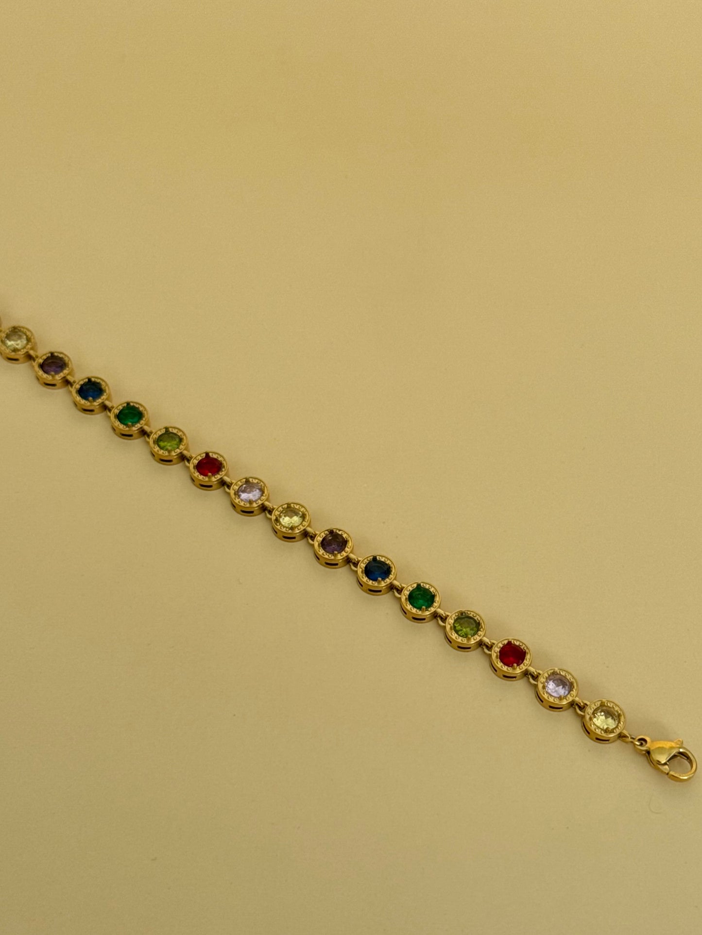 [GAMME PREMIUM PLAQUÉ OR ] Bracelet Ankara