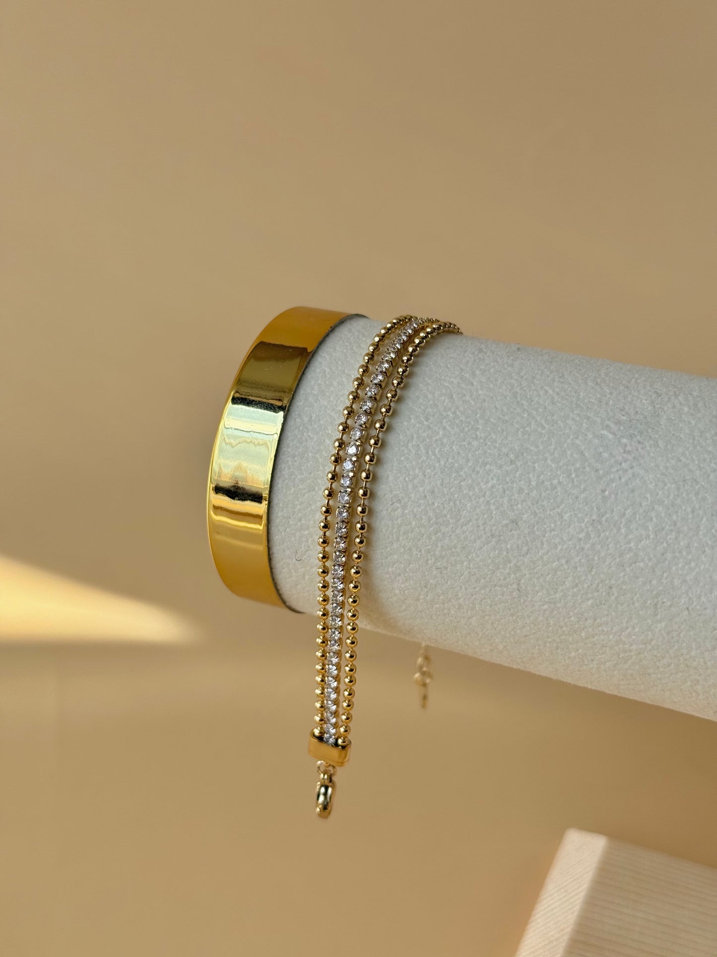 [GAMME PREMIUM PLAQUÉ OR ] Bracelet Apia