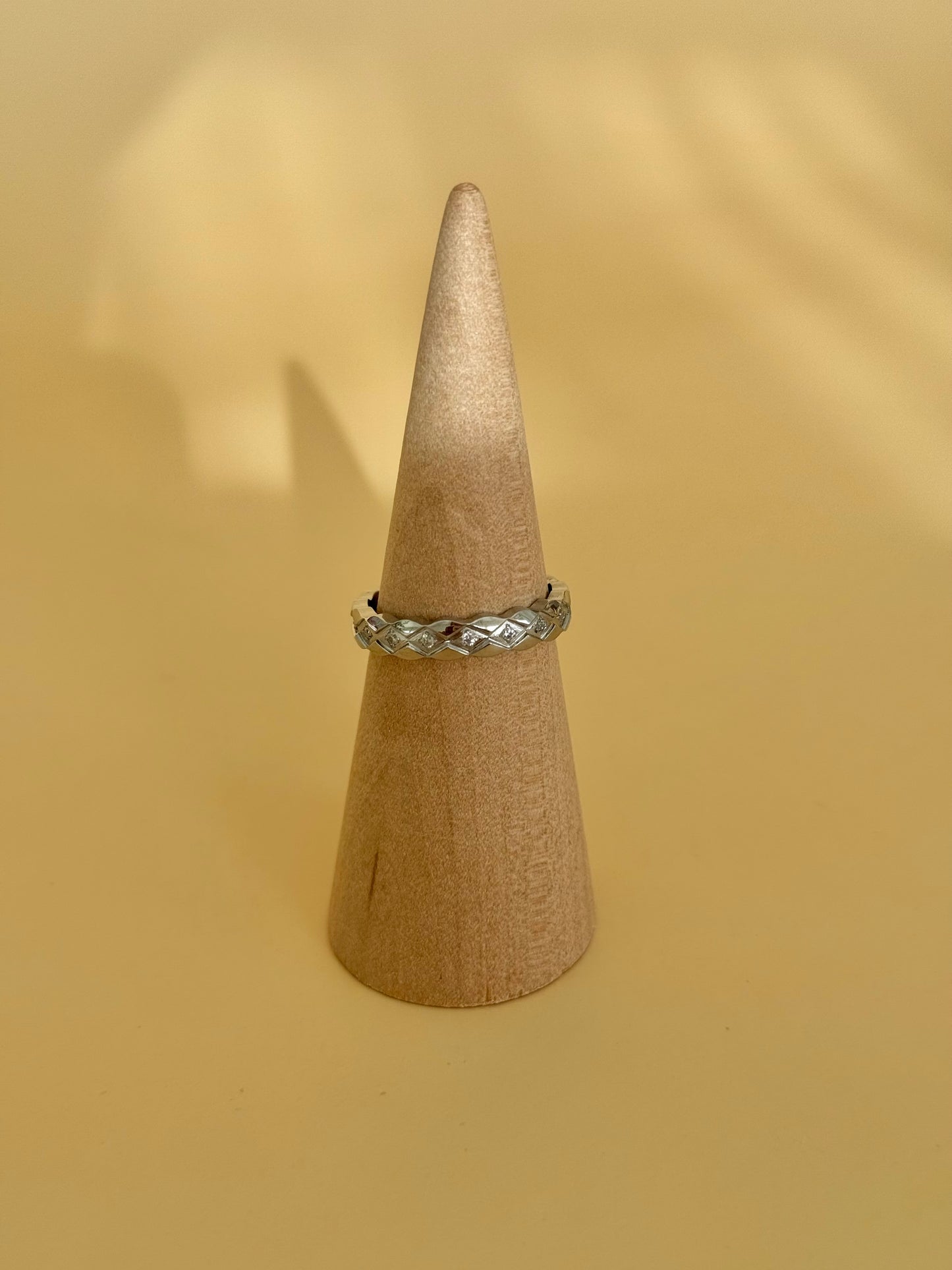 [GAMME PREMIUM PLAQUÉ OR ] Bague Lydia Silver