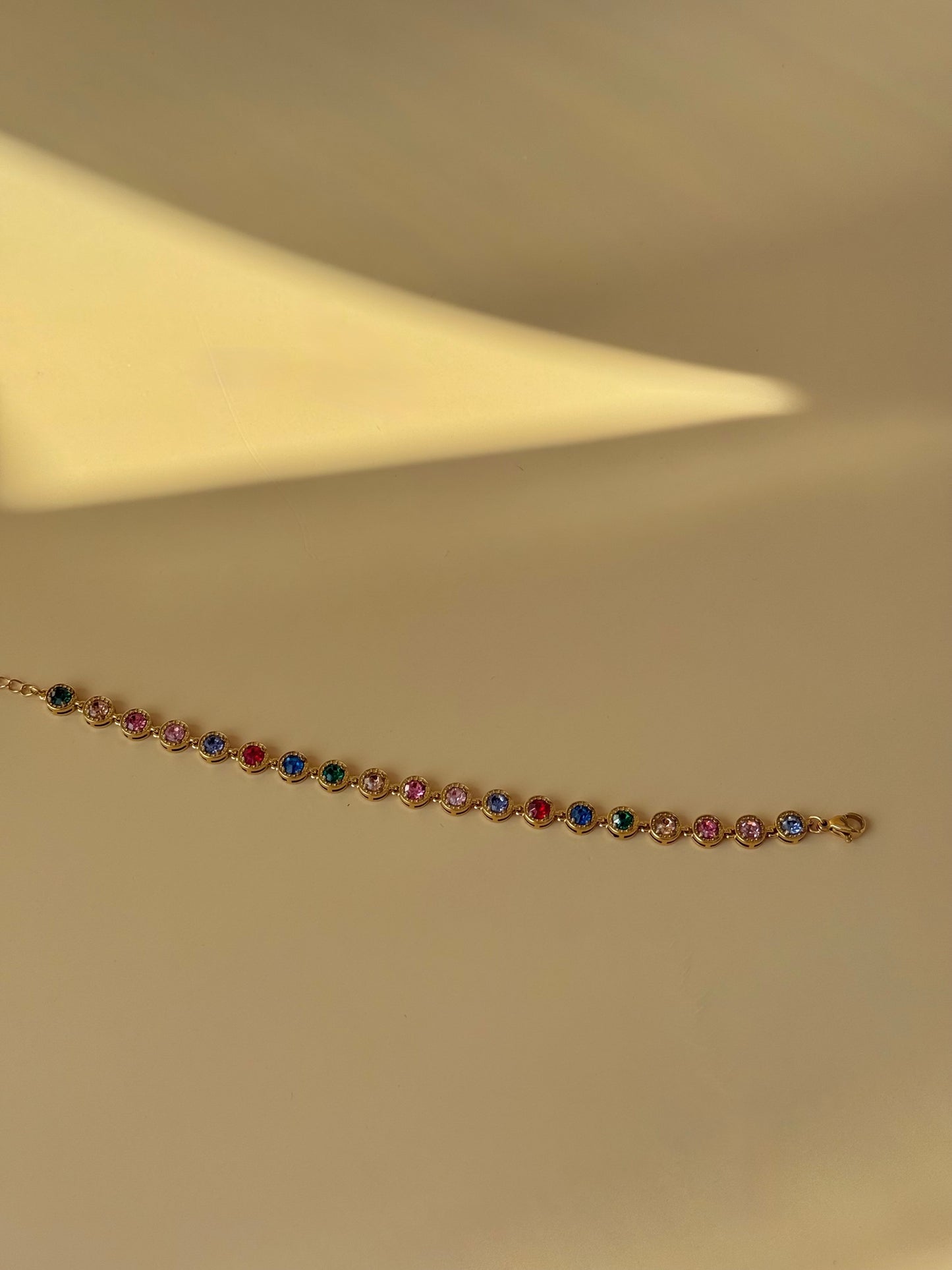 [GAMME PREMIUM PLAQUÉ OR ] Bracelet Ankara
