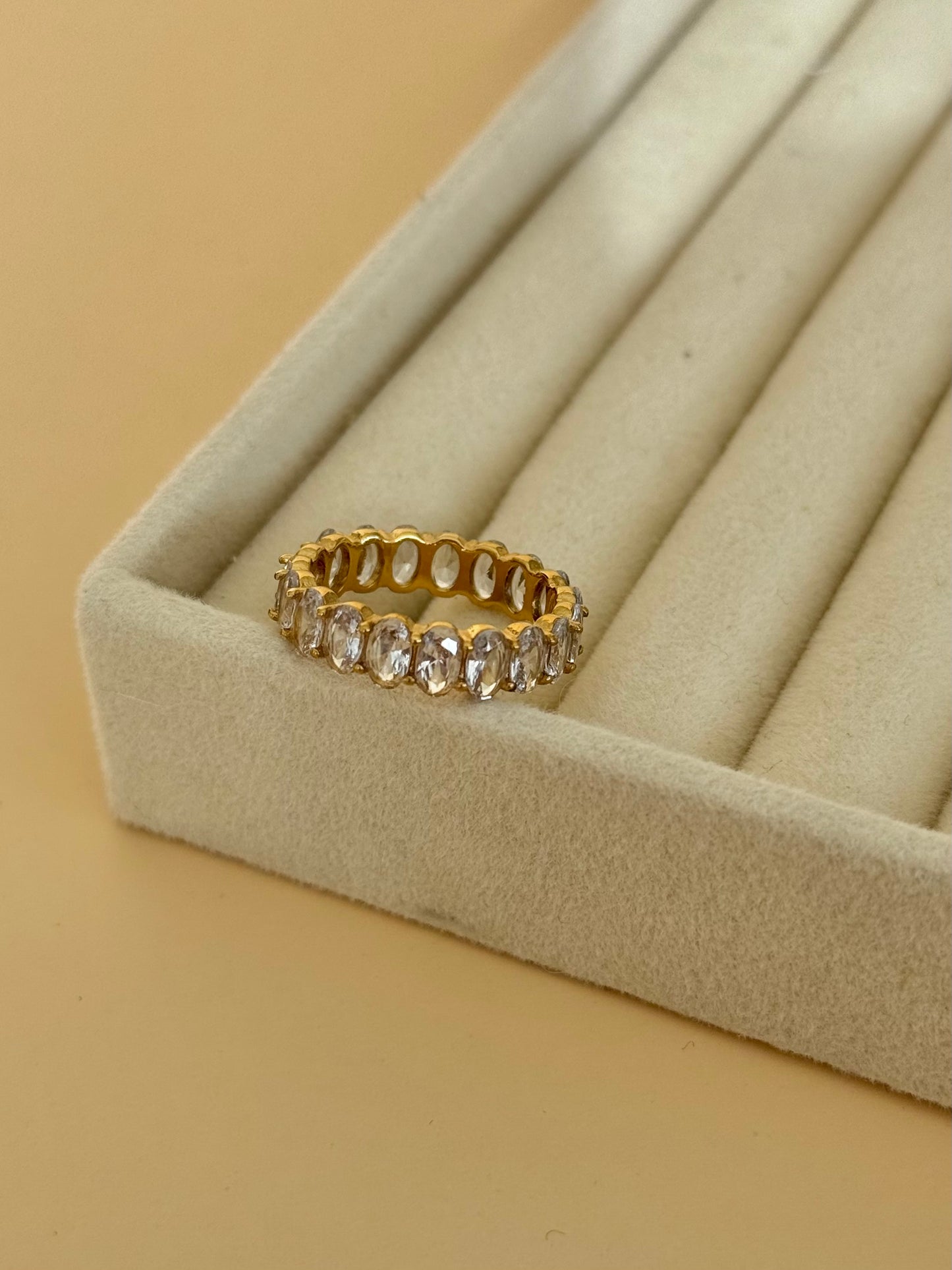 [GAMME PREMIUM PLAQUÉ OR ] Bague Vénus