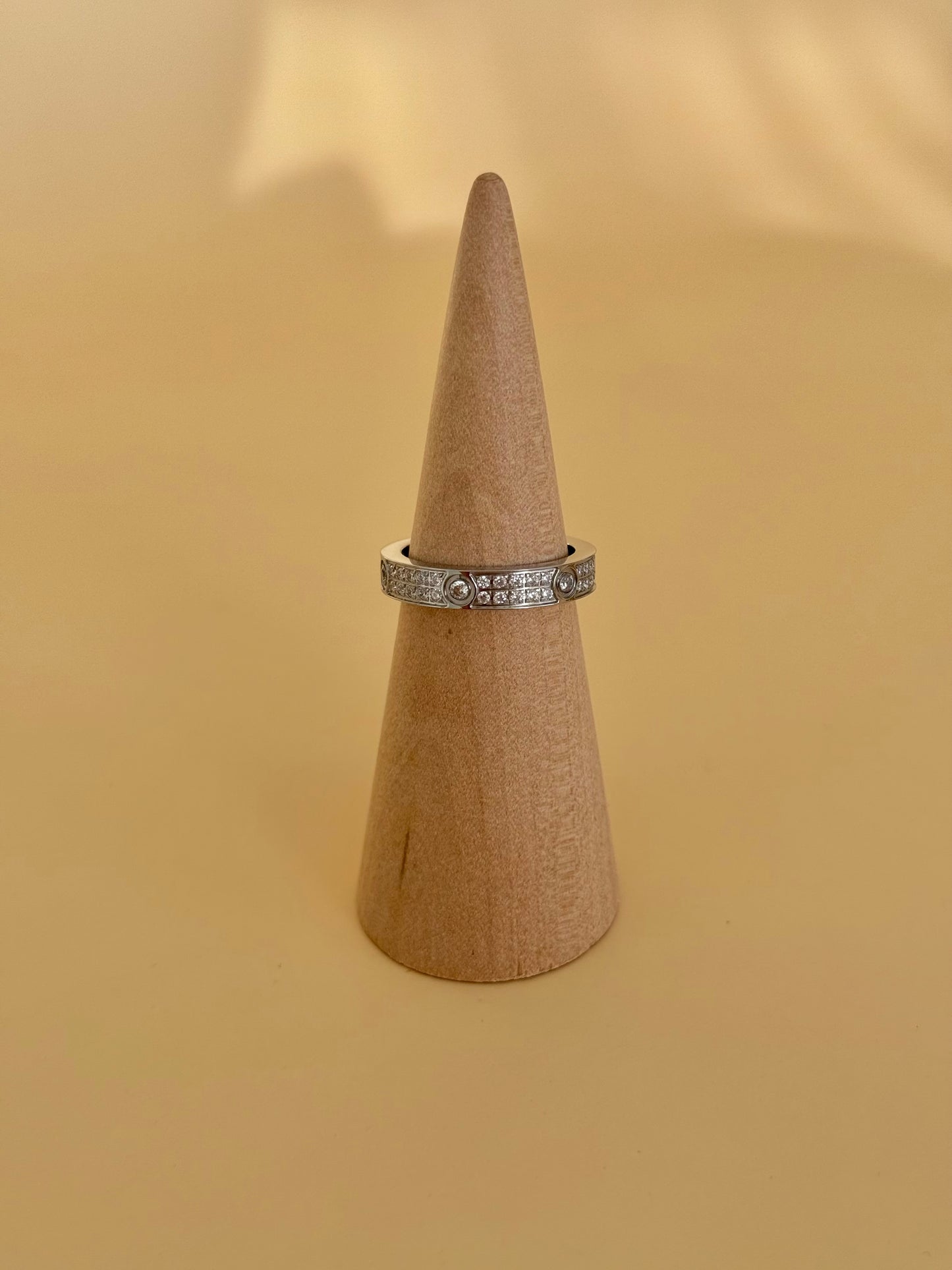 [GAMME PREMIUM PLAQUÉ OR ] Bague Nevy Silver