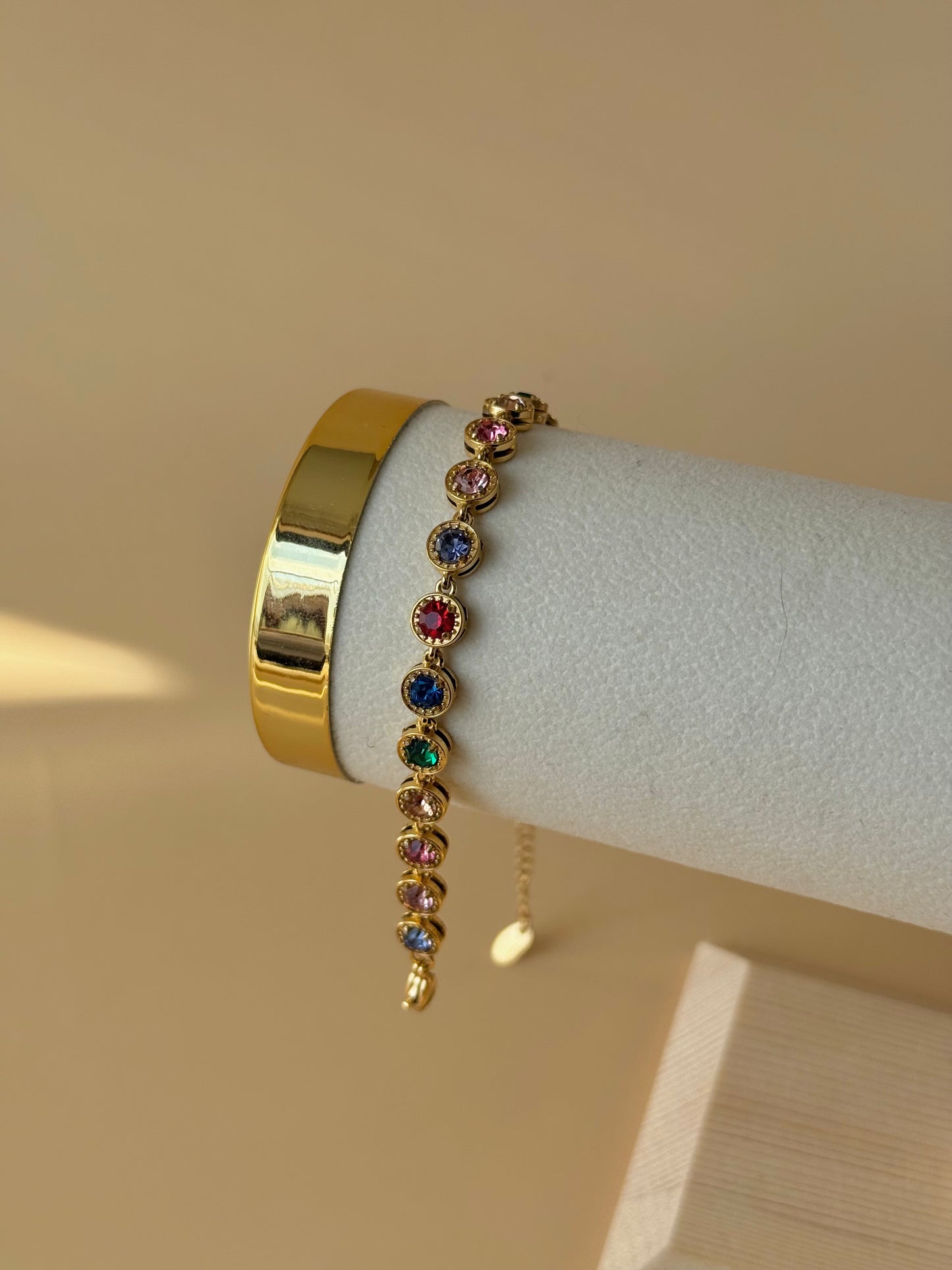 [GAMME PREMIUM PLAQUÉ OR ] Bracelet Ankara