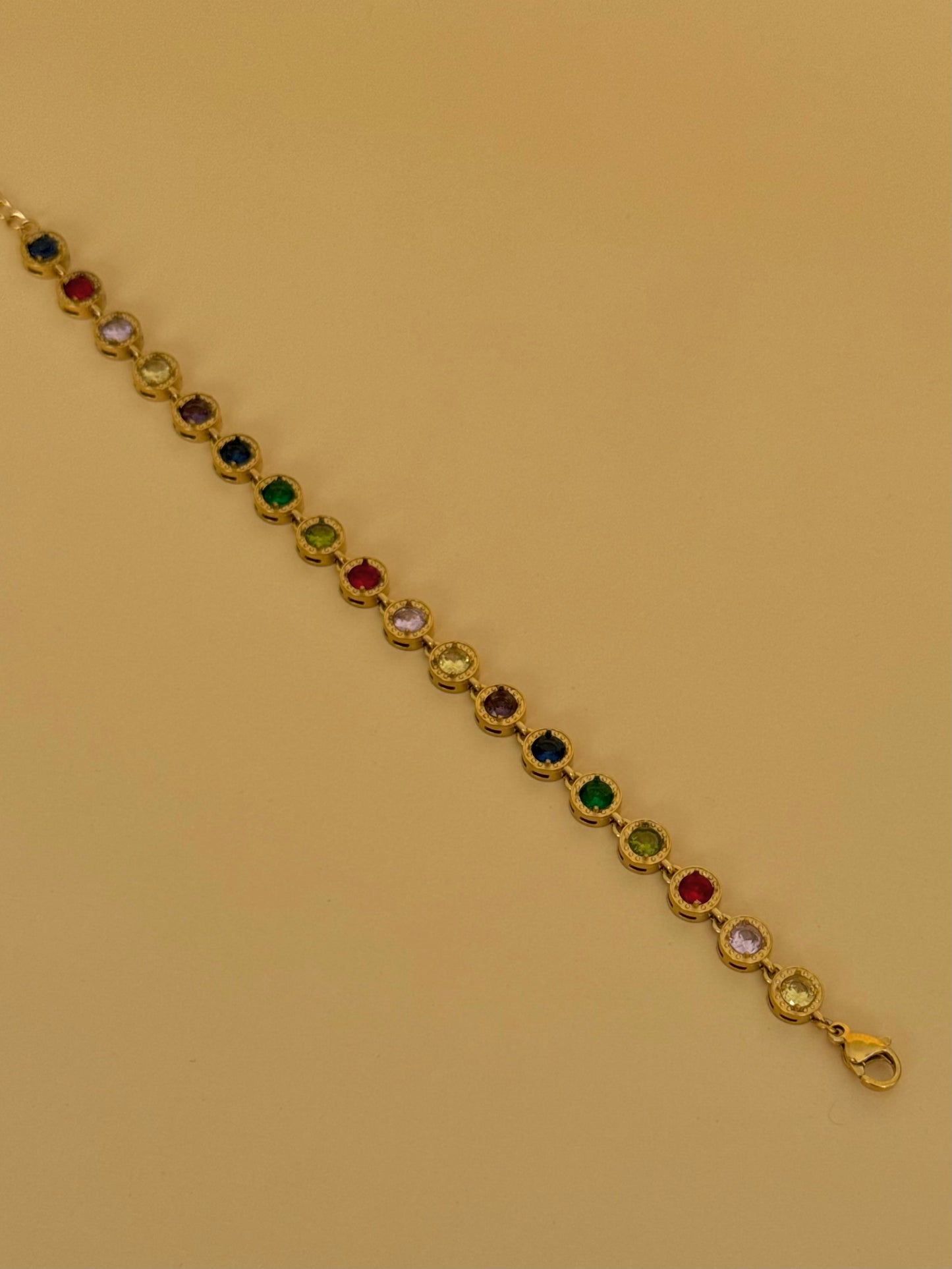 [GAMME PREMIUM PLAQUÉ OR ] Bracelet Ankara