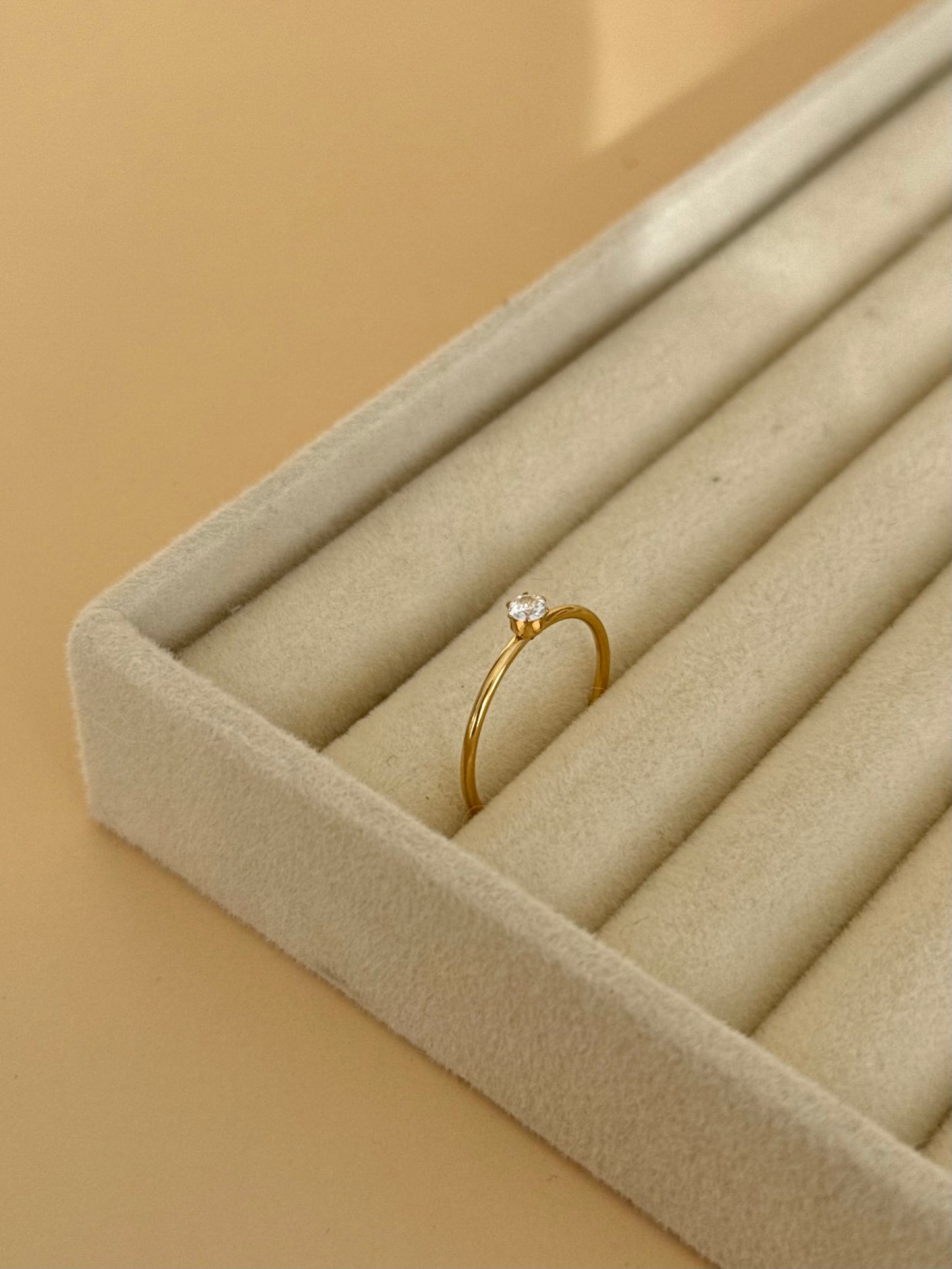 [GAMME PREMIUM PLAQUÉ OR ] Bague Cyria