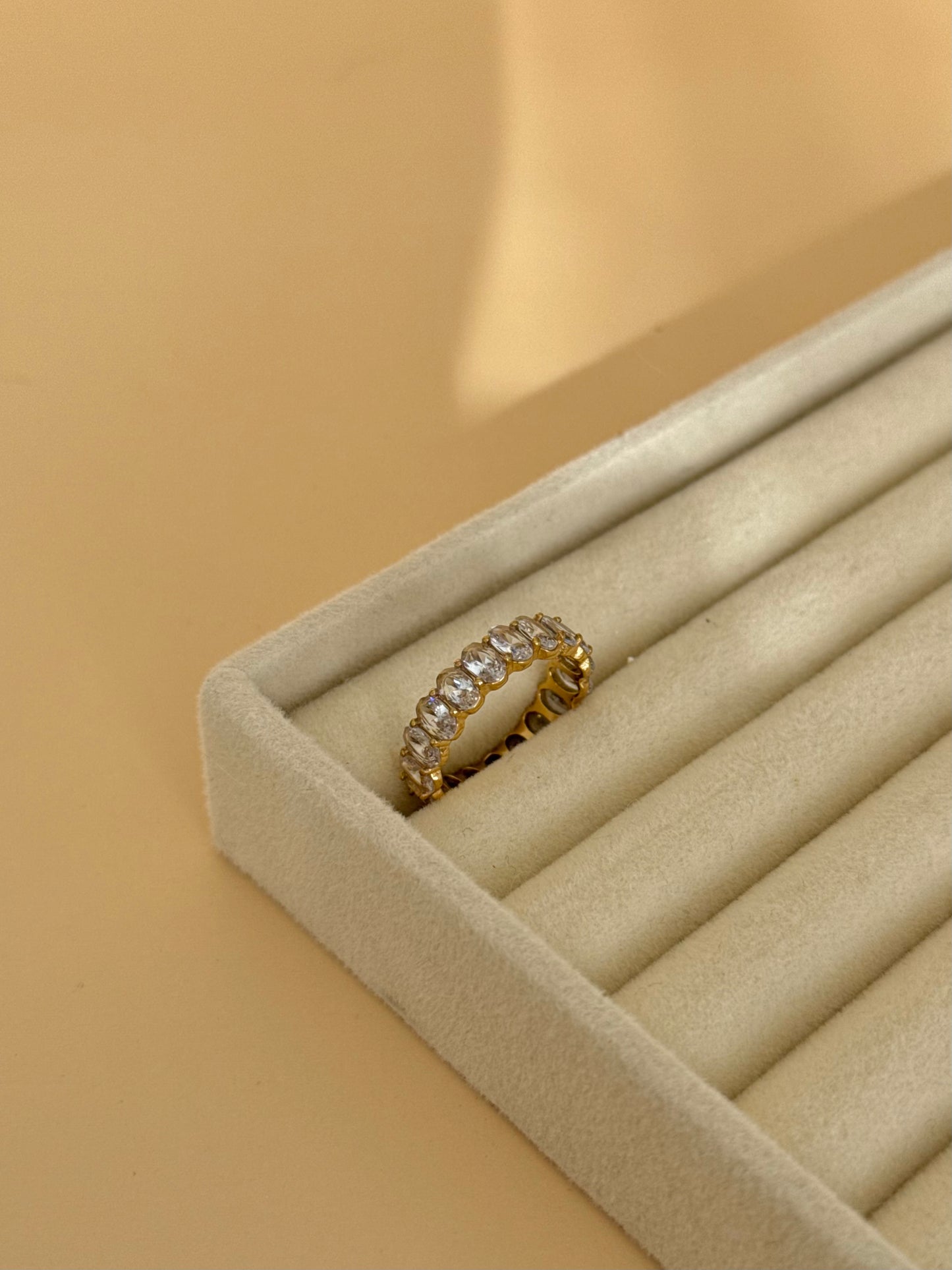 [GAMME PREMIUM PLAQUÉ OR ] Bague Vénus