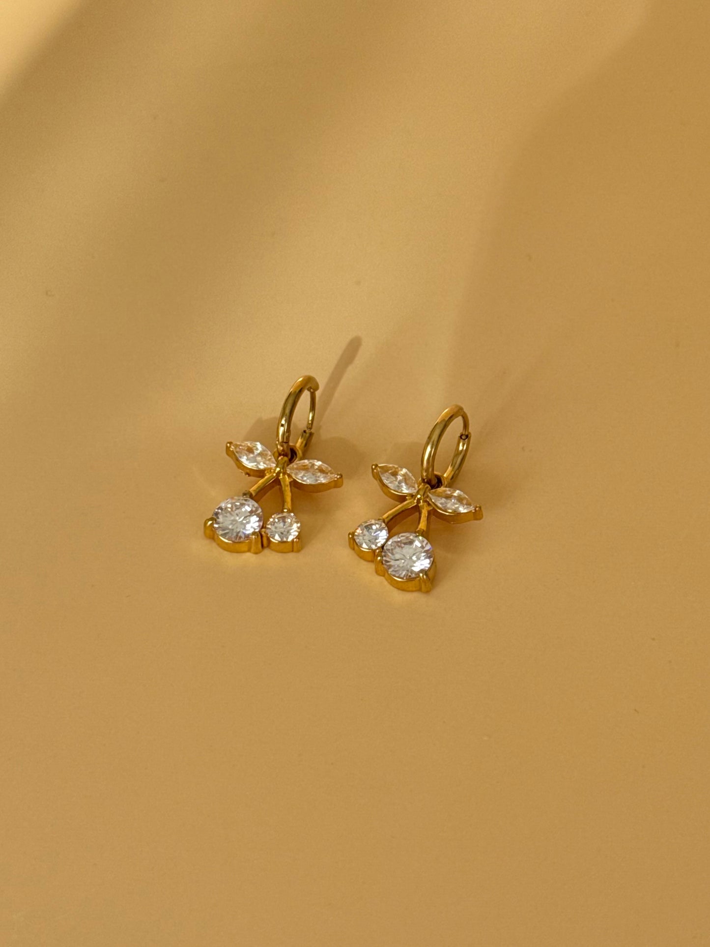 Boucles d'oreilles cherry