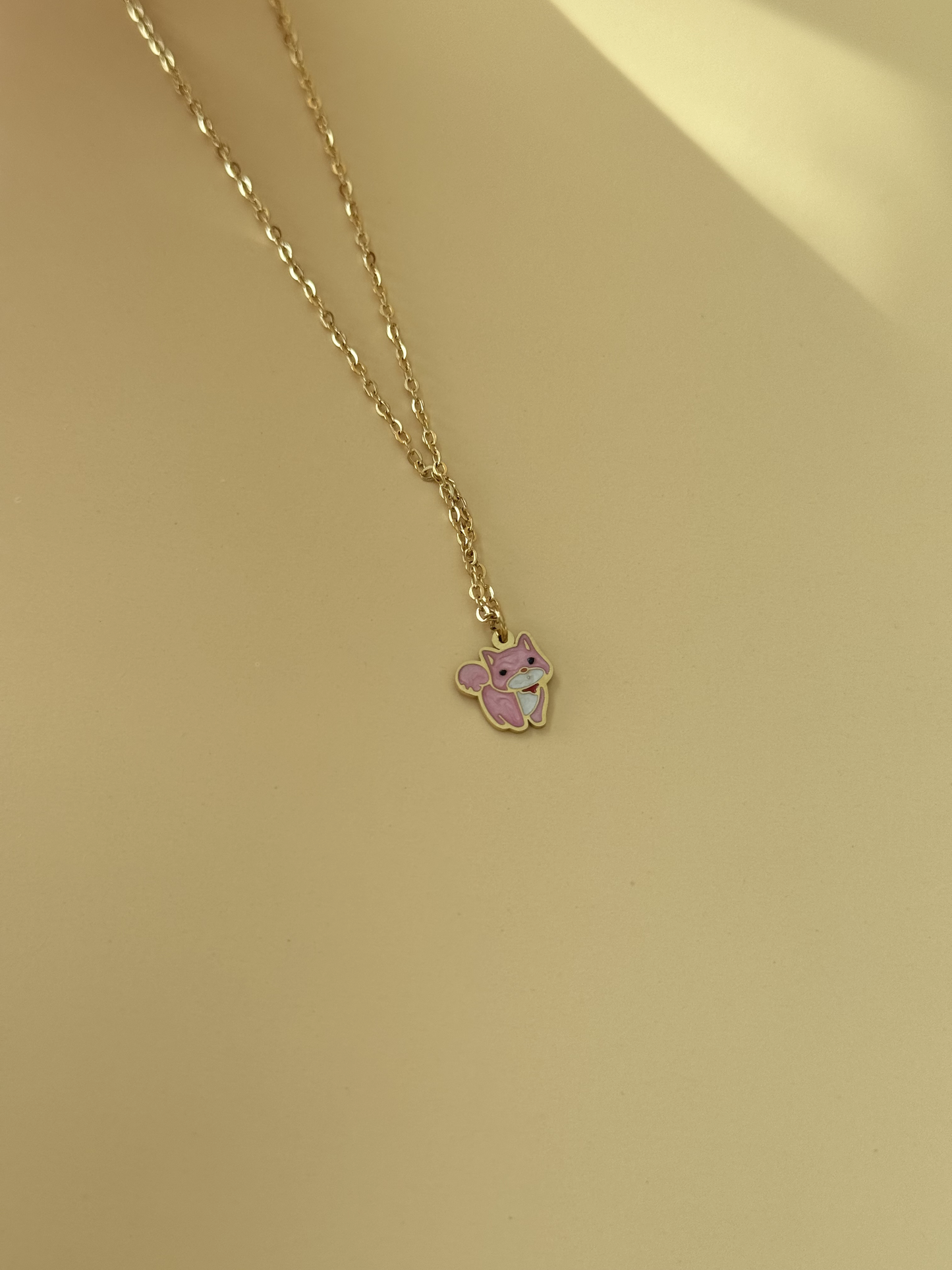 [ ENFANT ] Collier acier inoxydable au choix & carte Eid Mubarak